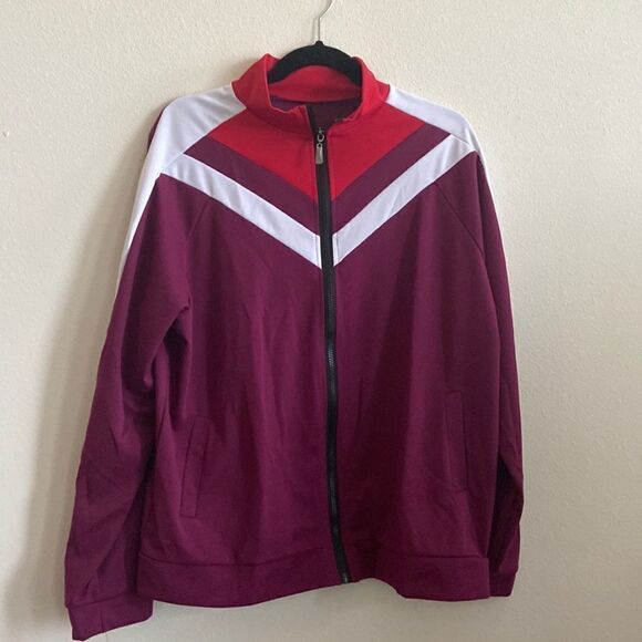 Zipper jacket multicolor with funcional pockets size 1xl - Picture 1 of 7